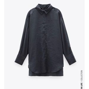 Oversized Shirt Dress